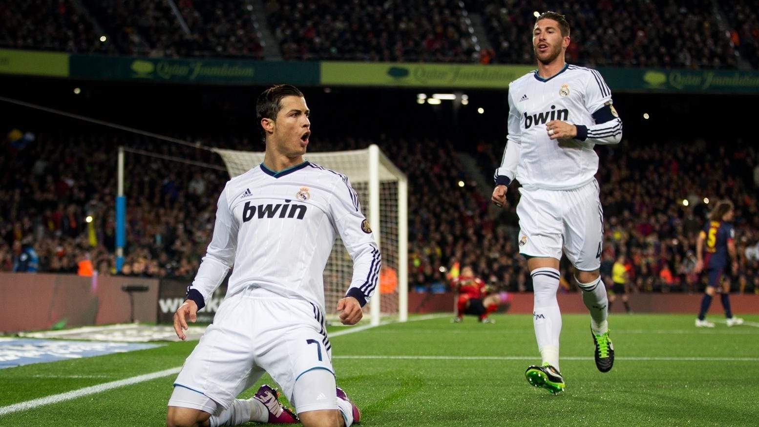 2012/13 Real Madrid #7 RONALDO Home Jersey (L) L/S