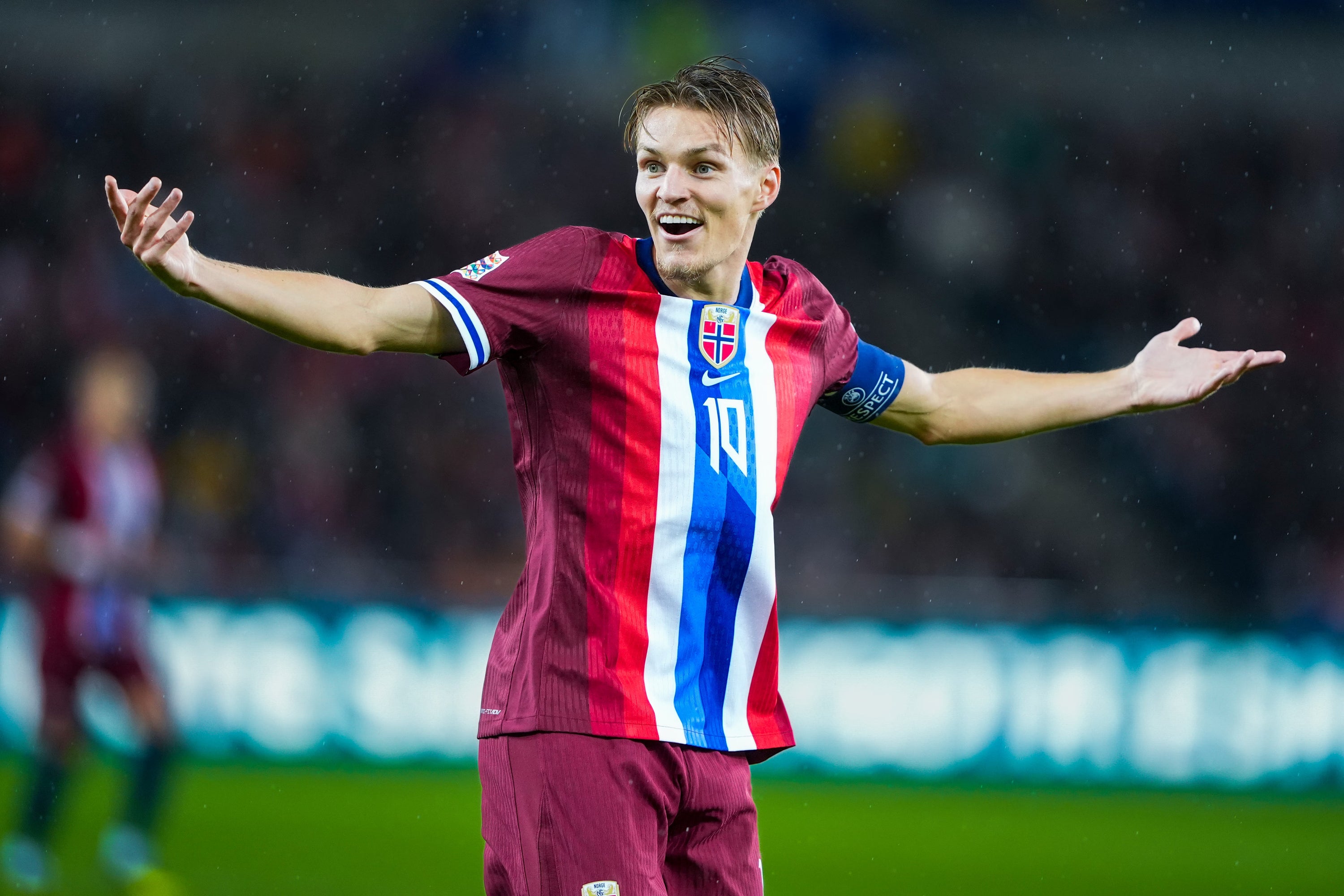 2024/25 Norway #10 ODEGAARD Home Jersey (L)