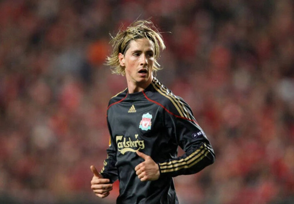 2009/10 Liverpool #9 TORRES Away Jersey (XL)
