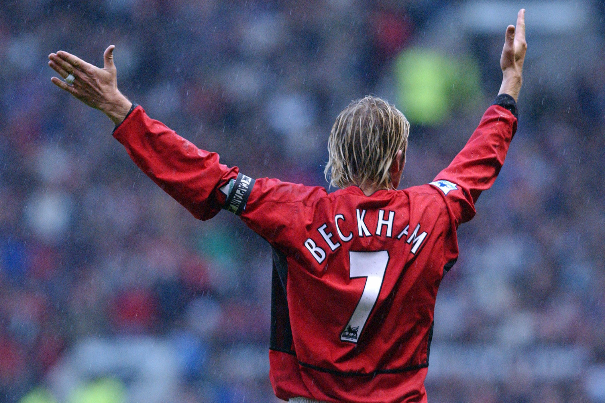 2002/03 Man Utd #7 BECKHAM Home Jersey (L) L/S