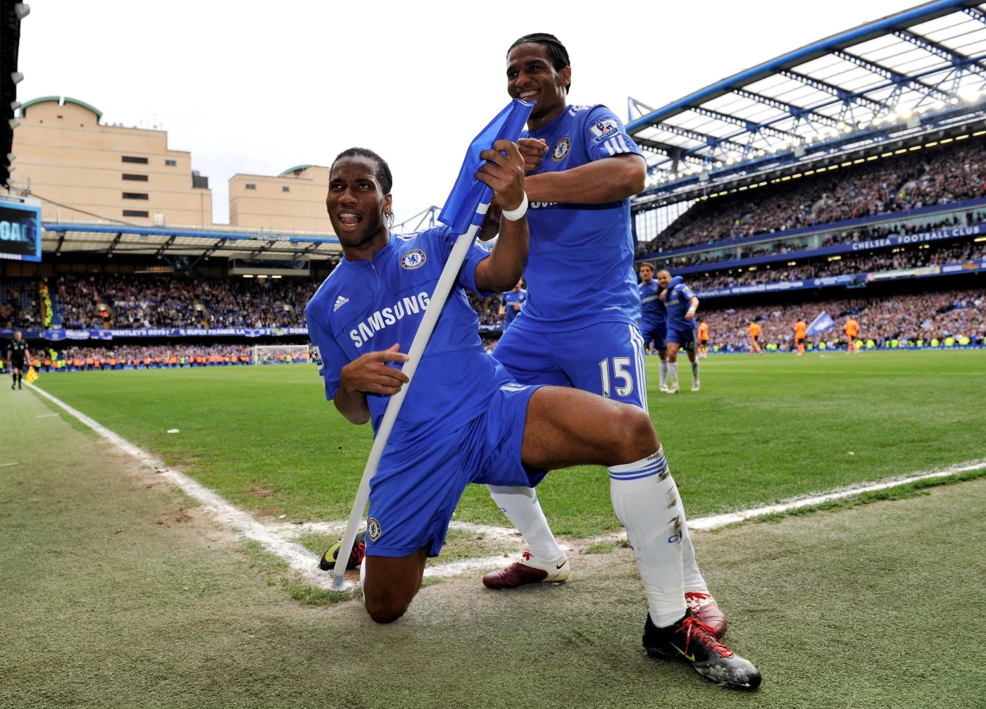 2009/10 Chelsea #11 DROGBA Home Jersey (L)