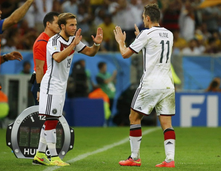 2014 Germany #11 KLOSE Home Jersey (M)