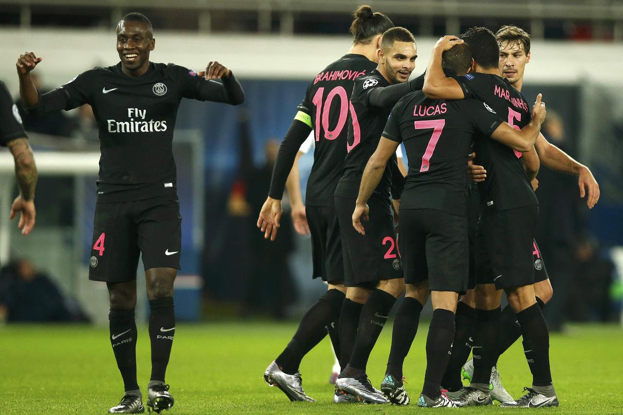 2015/16 PSG #7 LUCAS Third Jersey (S)