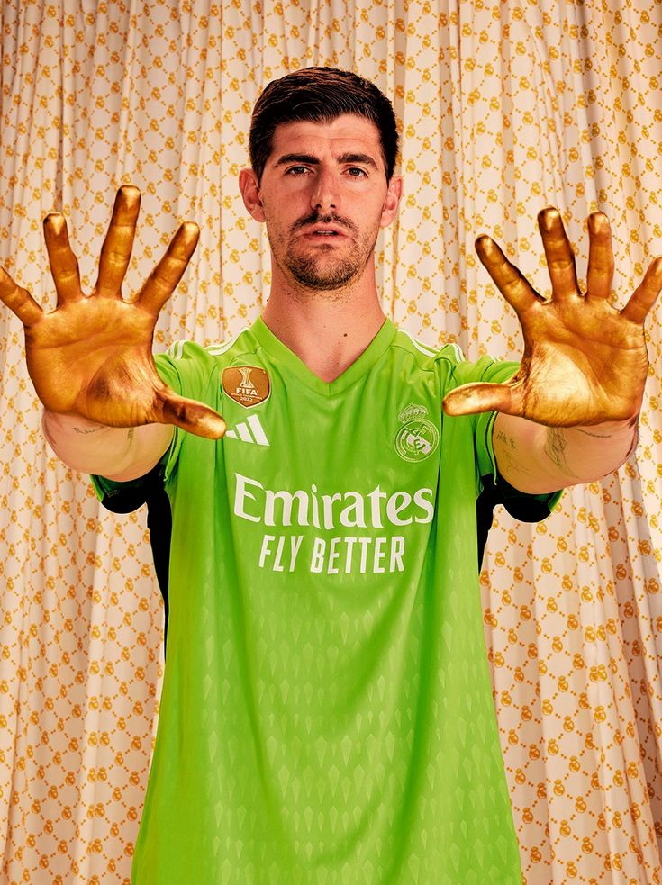 2023/24 Real Madrid #1 COURTOIS GK Jersey (L)