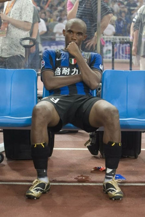 2009/10 Inter Milan #9 ETO'O Home Jersey (XL)