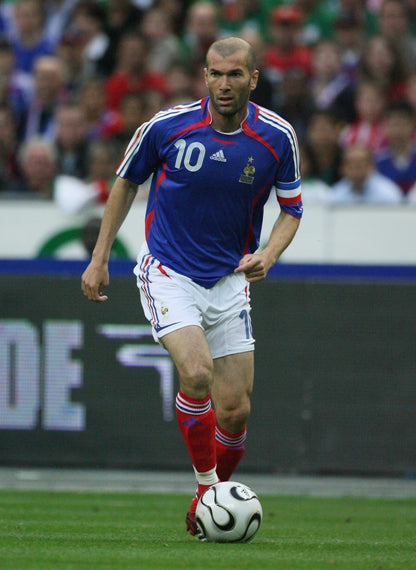 2006/07 France #10 ZIDANE Home Jersey (S)