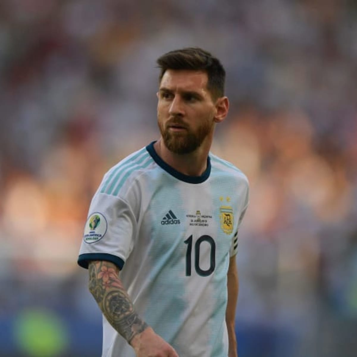 2019 Argentina #10 MESSI Home Jersey (S)