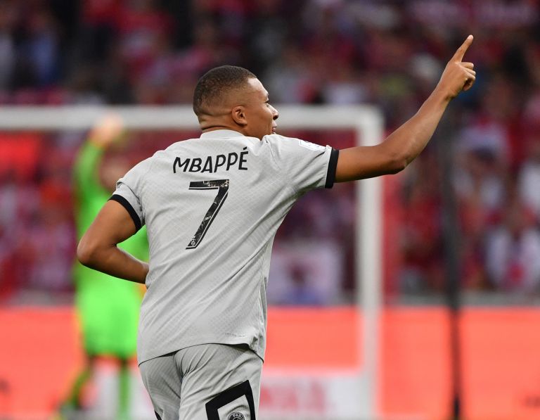 2022/23 PSG #7 MBAPPE Away Jersey (L)