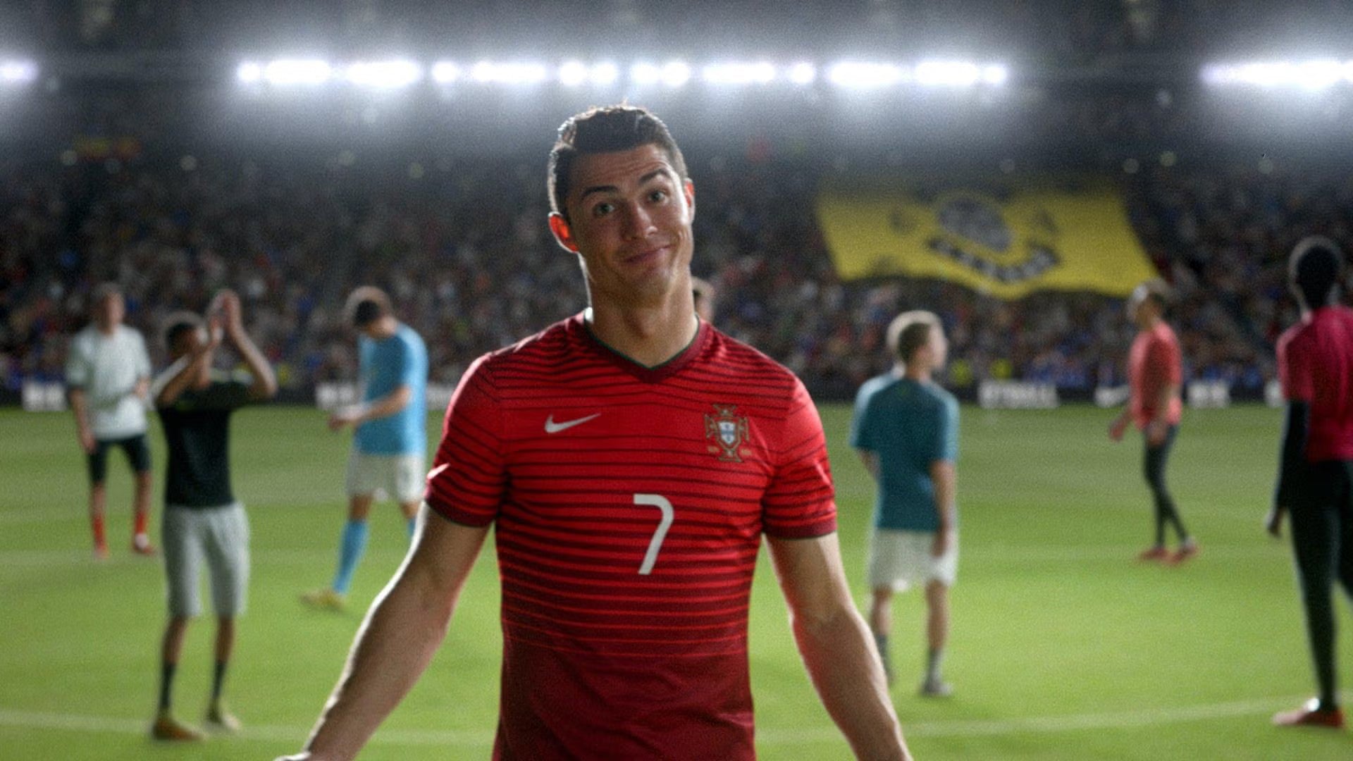 2014/15 Portugal #7 RONALDO Home Jersey (S)