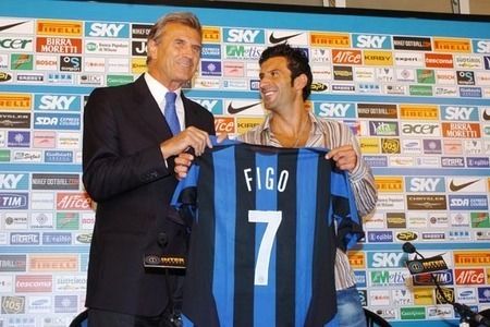 2005/06 Inter Milan #7 FIGO Home Jersey (L)