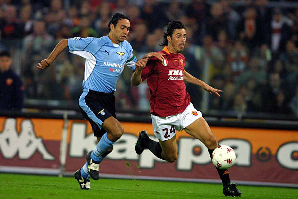 2001/02 Lazio #13 NESTA Home Jersey (M)