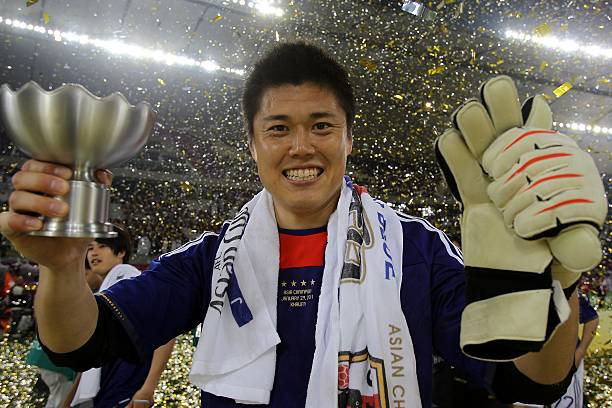 2010/11 Japan #1 KAWASHIMA Home Jersey (L)