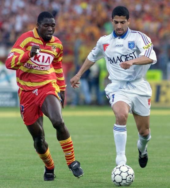 1997/98 Auxerre #4 Home Jersey (L)
