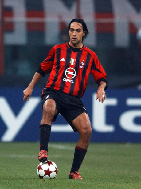 2004/05 AC Milan #13 NESTA Home Jersey (XL)