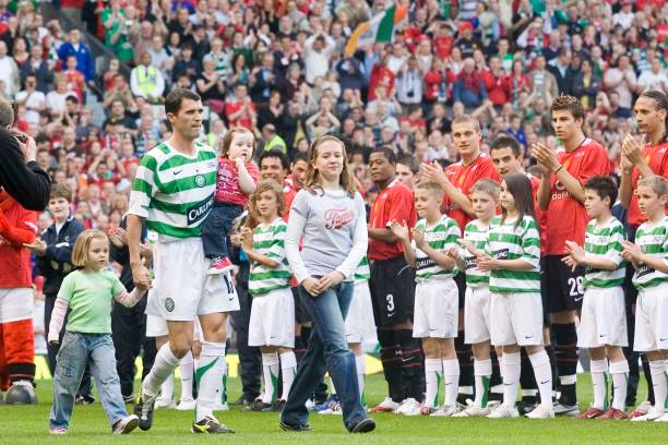 2005/07 Celtic #16 KEANE Home Jersey (M)