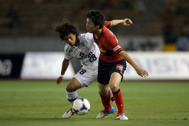 2011/12 Nagoya Grampus #35 T.TANAKA Home Jersey (L)