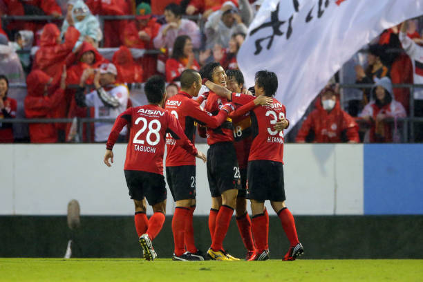 2011/12 Nagoya Grampus #35 T.TANAKA Home Jersey (L)