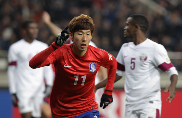 2012/13 South Korea #11 SON Heungmin Home Jersey (S)