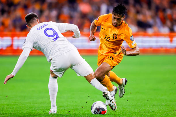 2022/23 France #9 GIROUD Away Jersey (S)