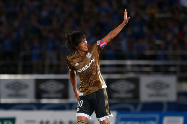 2015 Yokohama F.Marinos #10 SHUNSUKE Away Jersey (S)