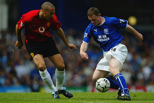 2003/04 Everton #18 ROONEY Home Jersey (S)
