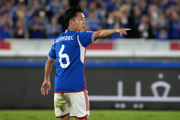 2024 Yokohama F.Marinos #6 WATANABE Home Jersey (L)