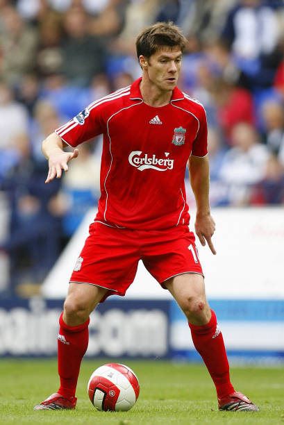 2006/08 Liverpool #14 ALONSO Home Jersey (M)