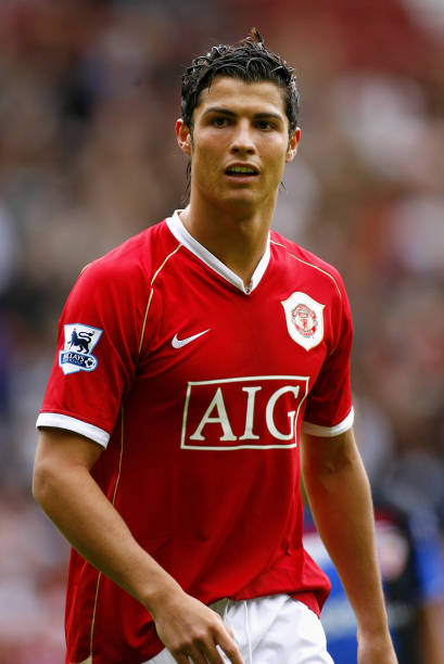 2006/07 Man Utd #7 RONALDO Home Jersey (M)