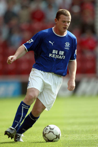 2003/04 Everton #18 ROONEY Home Jersey (S)