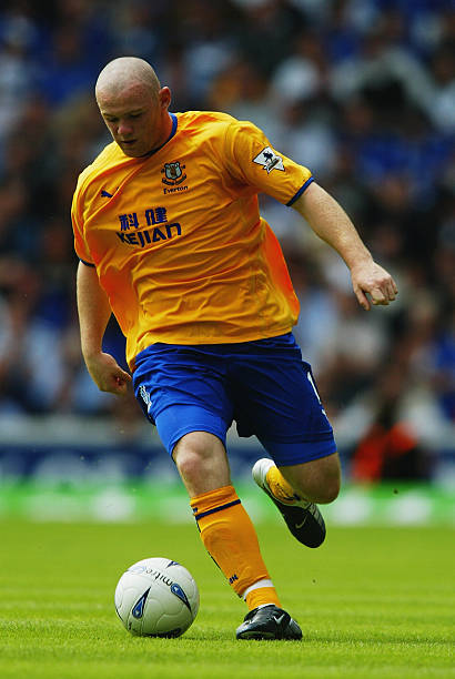 2003/04 Everton #18 ROONEY Away Jersey (S)