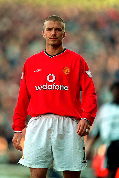 2000/02 Man Utd #7 BECKHAM Home Jersey (M)
