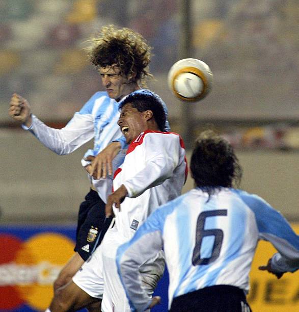 2004/05 Argentina #22 Home Jersey (L) L/S