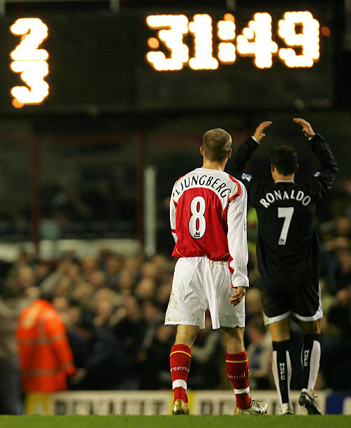 2003/05 Man Utd #7 RONALDO Away Jersey (S) L/S