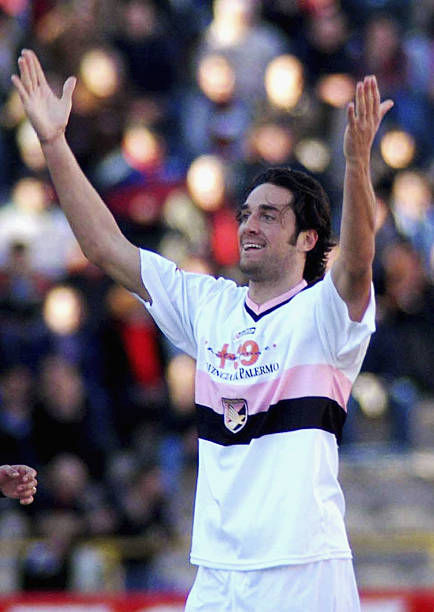 2004/06 Palermo #9 TONI Away Jersey (L)