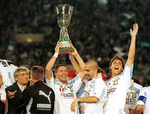 2000/01 Lazio Centenary Home Jersey (M)