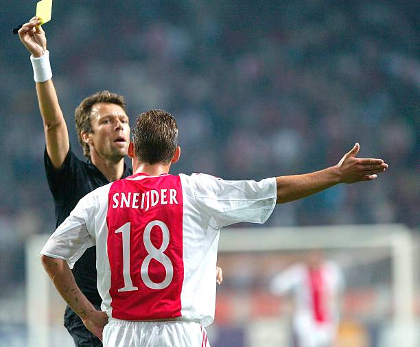 2004/05 Ajax #18 SNEIJDER Jersey (XL)