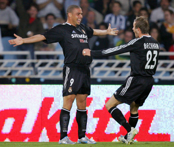 2004/05 Real Madrid #23 BECKHAM Away Jersey (L)