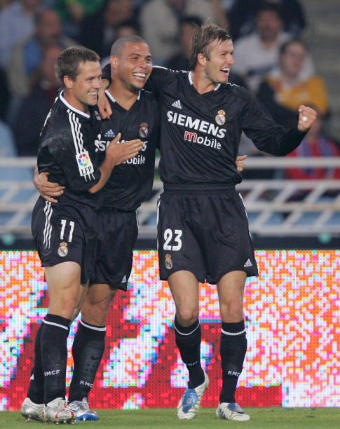 2004/05 Real Madrid #23 BECKHAM Away Jersey (L)