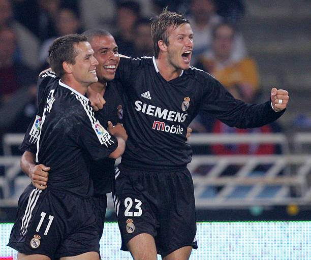 2004/05 Real Madrid #23 BECKHAM Away Jersey (L)