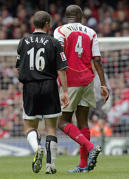 2003/05 Man Utd #16 KEANE Away Jersey (M)