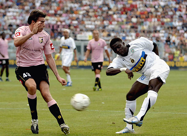 2005/06 Inter Milan #30 MARTINS Away Jersey (XL)