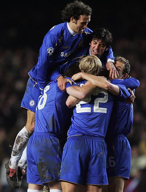 2005/06 Chelsea #22 GUDJOHNSEN Home Jersey (L)