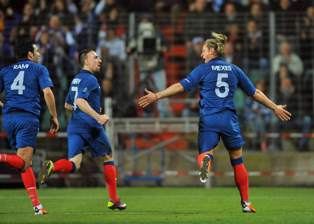 2011/12 France #5 MEXES Home Jersey (M)