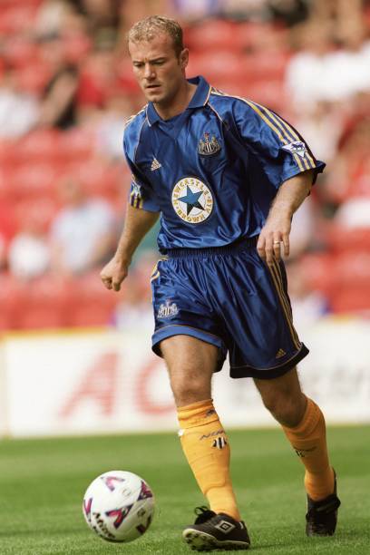 1998/99 Newcastle #9 SHEARER Away Jersey (L)