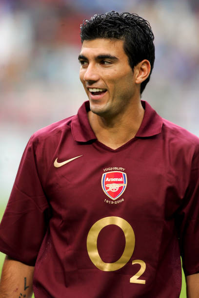 2005/06 Arsenal #9 REYES Home Jersey (L)