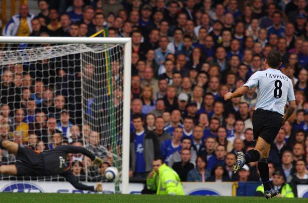 2005/06 Chelsea #8 LAMPARD Away Jersey (L)
