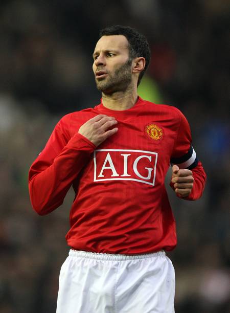 2008/09 Man Utd #11 GIGGS Home Jersey (XL) L/S