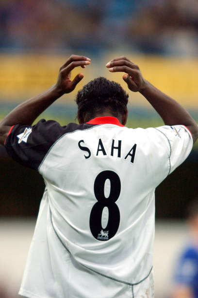 2003/05 Fulham #8 SAHA Home Jersey (L) L/S