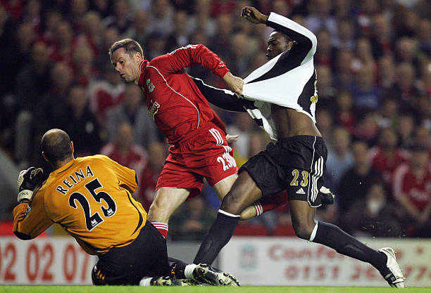 2006/08 Liverpool #25 REINA GK Jersey (XL) L/S