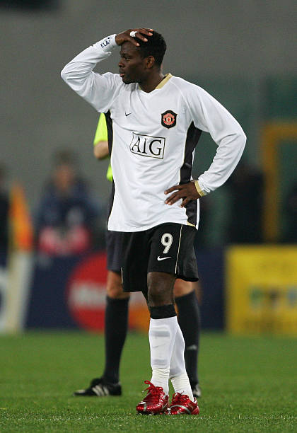 2006/08 Man Utd #9 SAHA Away Jersey (Y)